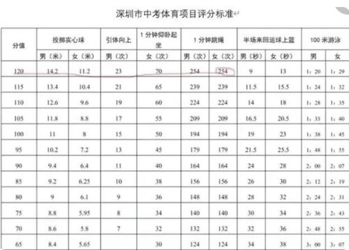 中考体育分数满分多少