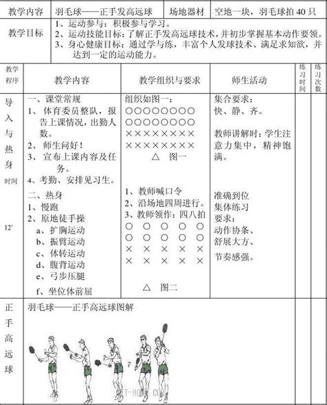 小学体育教学任务和要求